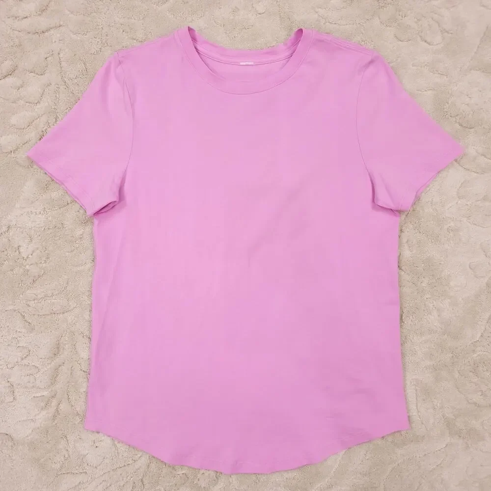 Lululemon Love Crewneck T-Shirt Velvet Dust Sz Small